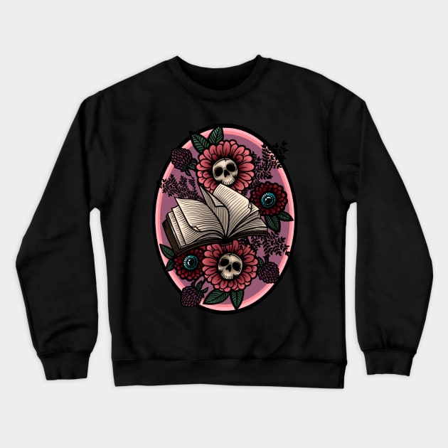 Death Blooms Crewneck Sweatshirt by Desdymona